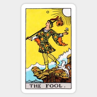 The Fool Tarot Sticker